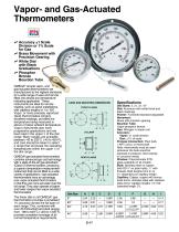 Vapor- and Gas-Actuated Thermometers - 1