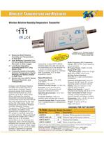 Wireless Relative Humidity/Temperature Transmitter  UWRH-2 - 1