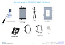 Electronic sprayer kit P&S-T45-MXX NEBx01 IHM - 2