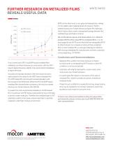 Non-Fickian Behavior of Metalized Films-4