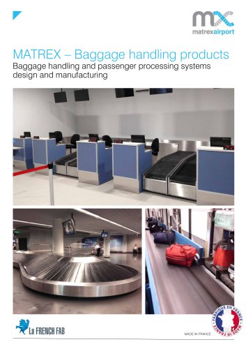 MATREX &ndash; Baggage handling products