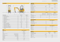 8018/8020 Conventional Tail Swing Mini Excavator - 9