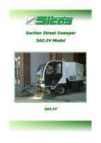 Suction Street Sweeper SA2.2V Model-1