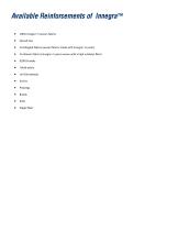 Structures and Processing Guidelines* for Innegra™ - 2