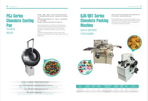 GUSU-PGJ Coating pan & QBT Packing machine