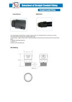 M32 Conduit Fitting for hose 34.5MM - 1