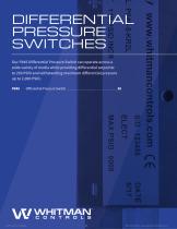 DIFFERENTIAL PRESSURE SWITCHES - 1