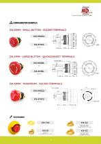 Low-profile emergency stop buttons dia.16mm - K16-3