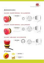 Low-profile emergency stop buttons dia.22mm - K22-3