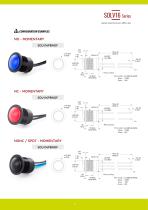 Miniature pushbuttons SOLV16-3