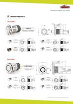 Vandal resistant pushbutton switches SIRIUS-3