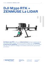 DJI M350 RTK + ZENMUSE L1 LIDAR - Technical Sheet-1
