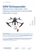 UAV Echosounder - Technical Sheet-1