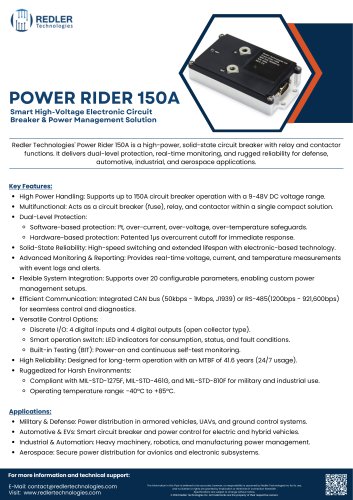 Power Rider 150A