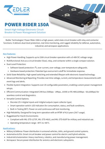 Power Rider 150A