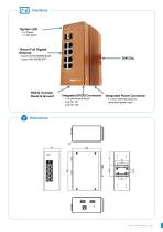 Rugged High Performance L2+ Cyber Security Switch DS410-2
