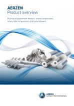 Positive displacement blowers, screw compressors, rotary lobe compressors and turbo blowers-1