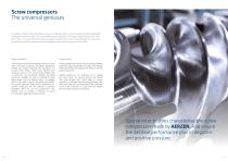 Positive displacement blowers, screw compressors, rotary lobe compressors and turbo blowers-8