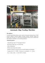 Automatic Bag Feeding Machine - 1