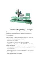 Automatic Bag Sewing Conveyor - 1