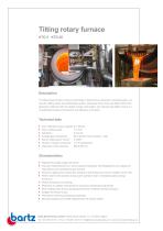 Tilting rotary furnace - 1