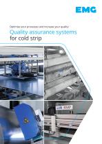 Quality assurance systems for cold strip - 1