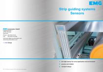 Strip guiding systems Sensors - 1