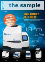 the sample - High Energy Ball Mills - 1