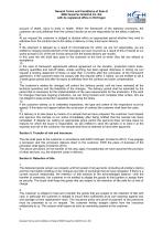 General Terms and Conditions of Sale of MGH GussTec GmbH & Co. KG with its registered office in Hirrlingen-3