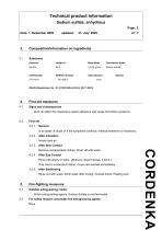 Technical product information  Sodium sulfate, anhydrous -2