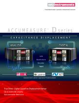 NEW Accumeasure D series - Digital Capacitance Measurement Sensors - 1