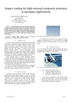 Impact coating for high-stressed composite structures in aerospace applications - 1