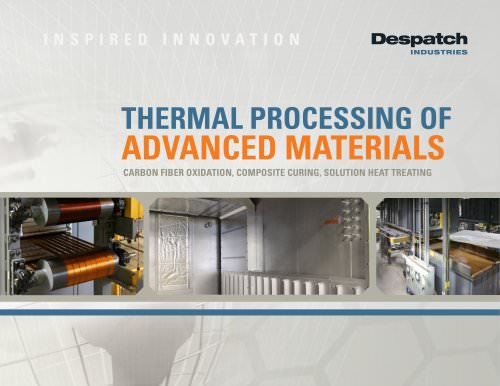 Thermal Processing of Advanced Materials Brochure