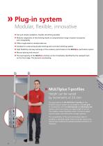 Plug-in shelving system – customisable, with high load capacity - 3