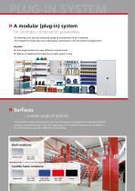 Plug-in shelving system – customisable, with high load capacity - 5