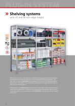 Plug-in shelving system – customisable, with high load capacity - 7