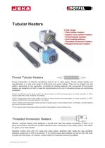 Finned Tubular & Threaded Immersion Heaters - 1