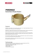 Sealed-Band Nozzle Heaters - PIROMAX - 1