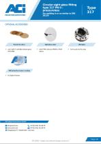 Circular sight glass fitting type 317 PN 0 - pressureless-5