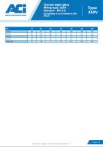 Circular sight glass fitting type 318V - Vacuum - PN 2.5-2