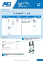 Circular sight glass fitting type 390 PN 16/320-4