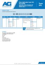 Flow sight glass type 591 PN 16/400-2