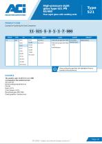 High-pressure sight glass type 521 PN 63/400-2