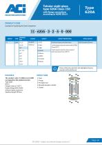 Tubular sight glass type 620A Class 150-3