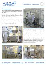 Dairy equipment - Pasteurization - 2