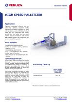 High speed palletizer-1