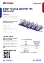 ROBOT PACKING SOLUTION FOR FLOWPACKS - 1