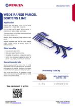 WIDE RANGE PARCEL SORTING LINE-1