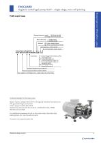 The pump series for the beverage and food industry and for aseptic applications - 15