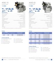 Perkins Industrial Engine and IOPU (Industrial Open Power Unit) Ratings Guide - 8